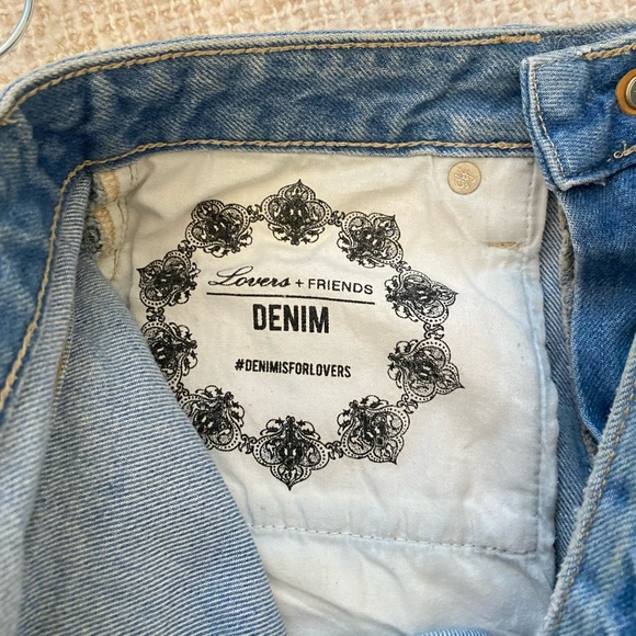 Lovers + Friends Denim Jean Shorts, size 24, GREAT condition - Picture 5 of 12